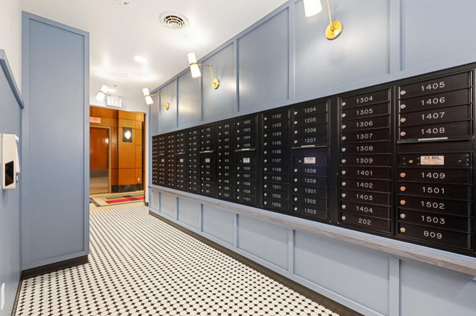 image of the Encore's mailroom
